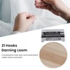 21 Hooks Darning Loom with Needles Household Loom Kit Small