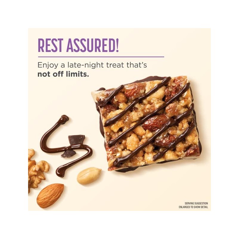 Nutrisystem Dark Chocolate & Sea Salt Nut Bar, 4 Bars