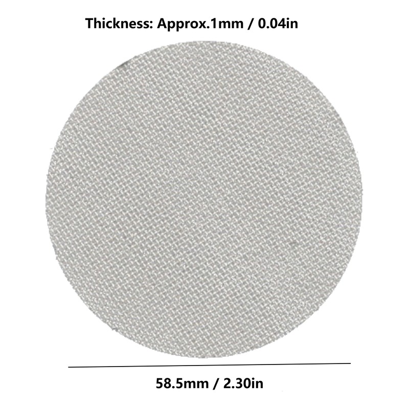 Stainless Steel Coffee Filter Plate Replacement Filter Mesh Screen for