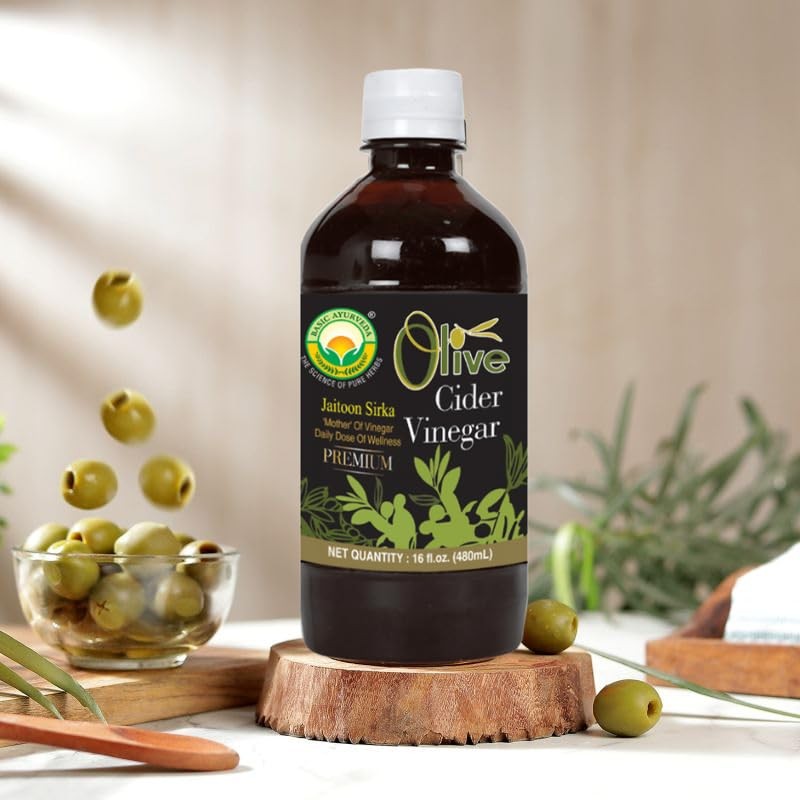 BASIC AYURVEDA Olive Cider Vinegar | Natural Jaitoon Sirka |