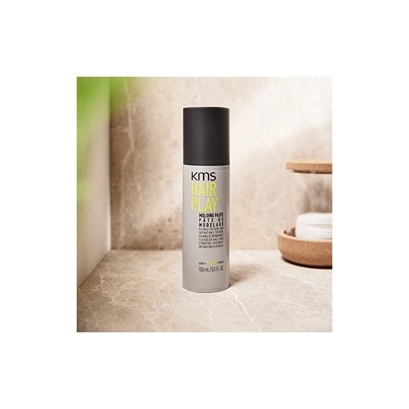 KMS HAIRPLAY Molding Paste Provides Texture, Natural Shine, Pliable Hold