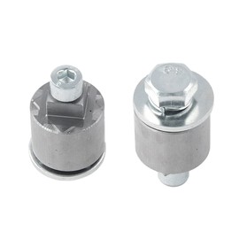 VHEUHZ 2 x Armrest / Centre Armrest Mounting Part Bus Adapter Box Set Adapter for Armrest Centre Armrest Compatible with VW T5 T6 T6.1 Bus