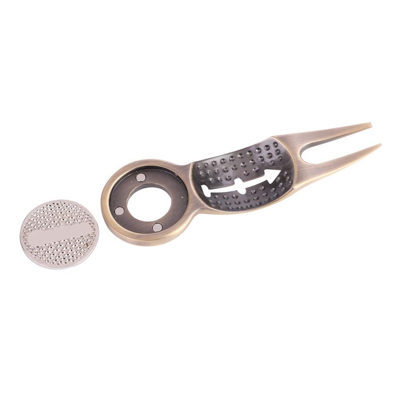 Golf Divot Tool, 3 IN 1 Multi-function Golf Divot Repair