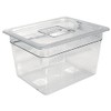 Vogue U236 Polycarbonate 1/4 Gastronorm Container, 1.6 L Capacity, 265