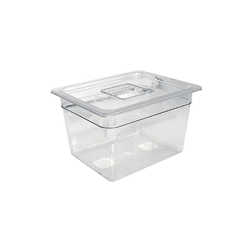 Vogue U236 Polycarbonate 1/4 Gastronorm Container, 1.6 L Capacity, 265