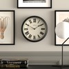 JONES CLOCKS® 'Hackney' Wall Clock – Classic Round Clock in