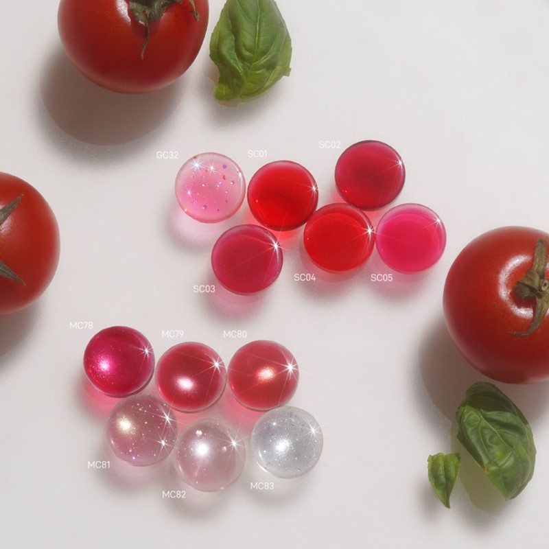 pov Forb Tomato Magnetic Gel Glitter Gel Single Item /