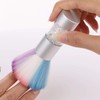 2 cepillos de uñas para uñas de gel acrílico UV