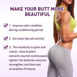 Giltpeak Bootypro Hip Lifting Massage Oil, Natural Herbal Hip Lift Up Massage Oil, Butt Firming Oil for Women, Buttock Lifting Essential Oil for Women 30ml (7 PCS)