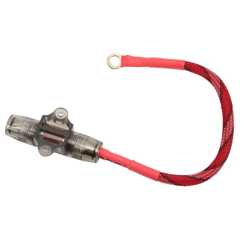 Sound Fuse Cable 8GA O Ring Terminal Copper Core Safe
