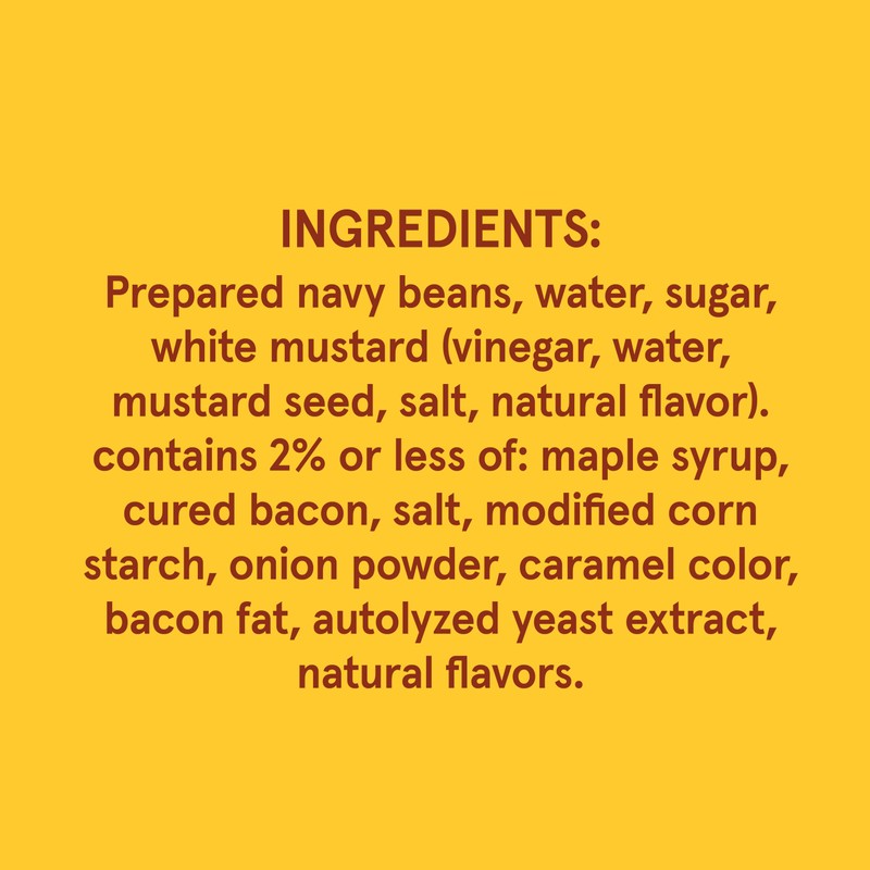 Bush's Best, Maple Cured Bacon Baked Beans, 28oz Cans (Pack