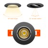 2Inch LED Recessed Ceiling Light, 3W Dimmable LED Downlight, Warm