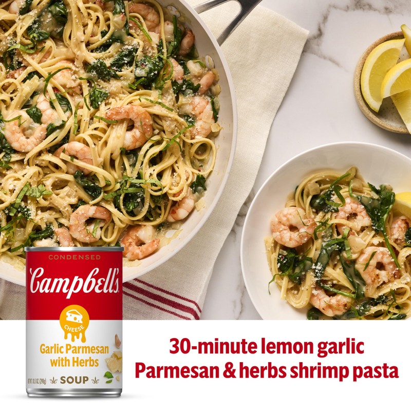 Campbell's Condensed Garlic Parmesan Cheese Soup With Herbs, 10.5 oz