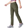 Rdruko Women's Hiking Pants Lightweight Quick Dry Water Resistant Outdoor