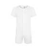 Landofgenie Mens Short Sleeve Onesie Jumpsuit Romper Pajamas Stretchy Cotton
