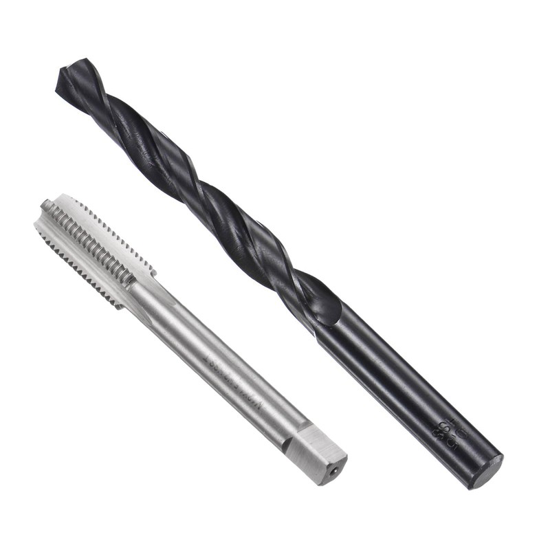 uxcell Metric Tap and Drill Bit Set, M12 x 1.5