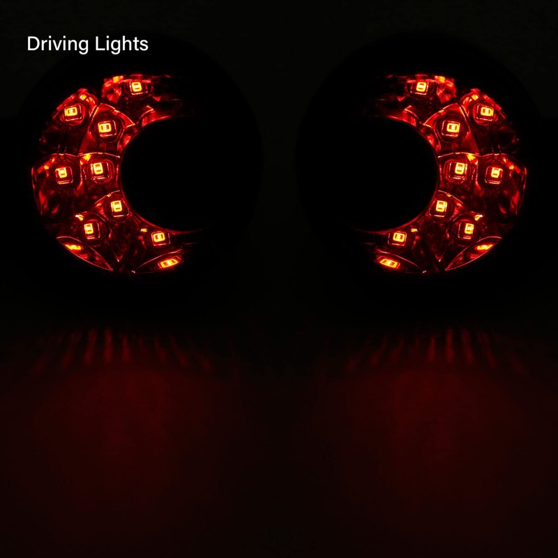 TCMT Rear Turn Signals Indicators LED Light Fit For Harley