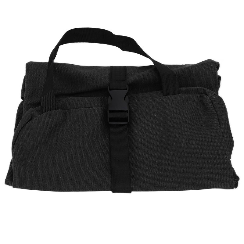 Tool Storage Bag Canvas Foldable Zipper Design Lightweight and Durable