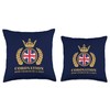 King Charles III Coronation 2023 Celebration Royal Family Throw Pillow