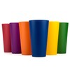 KX-WARE 32-ounce Plastic Tumblers Large Drinking Glasses, set of 6