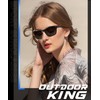 OUTDOORKING Polarized Sunglasses Men, Mens Sunglasses UV Protection Lightweight Sun