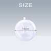 TKY Plastic Ball Plastic Sphere Ornament Ball Decoration Transparent Hollow
