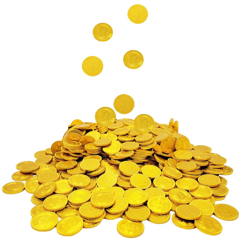 Fruidles Original Crypto Chocolate Coins, Made with Premium Belgian Chocolate,