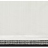 Bee and Willow Woven Basketweave Charcoal Rod Pocket Lined Curtain
