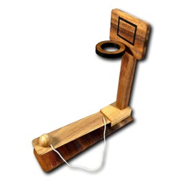 Basketball Toss Wooden Game - Family Game - Bar Game - Basketball Game