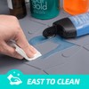 SIKADEER 31" x 22" Under Sink Mat Waterproof, Silicone Mat