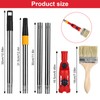 YYTECH Multi Angle Paint Brush Extender Pole Set 1.2m Paint