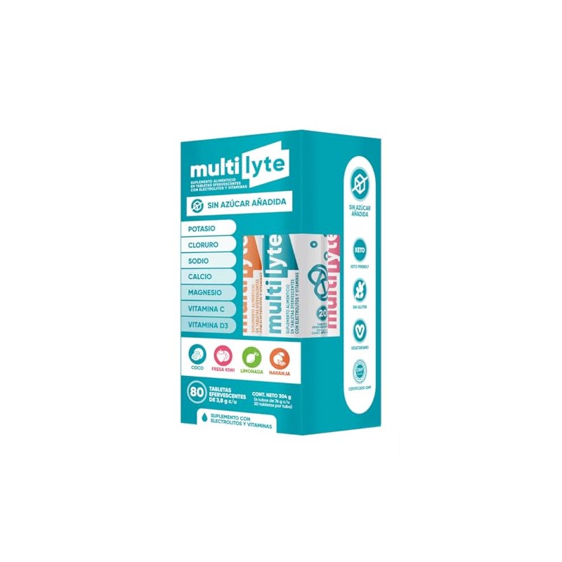 Multilyte Suplemento de Electrolitos y Vitaminas