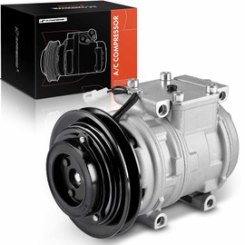 A-Premium Air Conditioner AC Compressor with Clutch Compatible with Kia Sportage 1995-2001, Toyota 4Runner 1995, Pickup 1989-1994