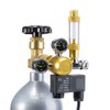 DaToo Aquarium CO2 Regulator Dual Gauge Display with Bubble Counter