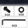 PIT66 Black 10pcs Stainless Allen Screw Bolt kit Compatible with