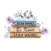 (3pcs) Read Books, Be Kind, Stay Weird Sticker, Book Stickers,