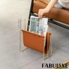 Fabulaxe Magazine Holder and Rack for Desktop, Home Office, Living