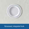 6 Inch Recessed Light Goof Rings, Beveled Design for Canless