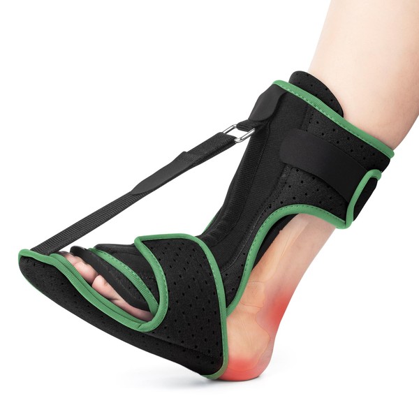 Acankn Plantar Fasciitis Night Splint: Adjustable Plantar Fasciitis Brace with