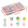300 Pieces Colorful Clay Bracelet Bead Making Kits