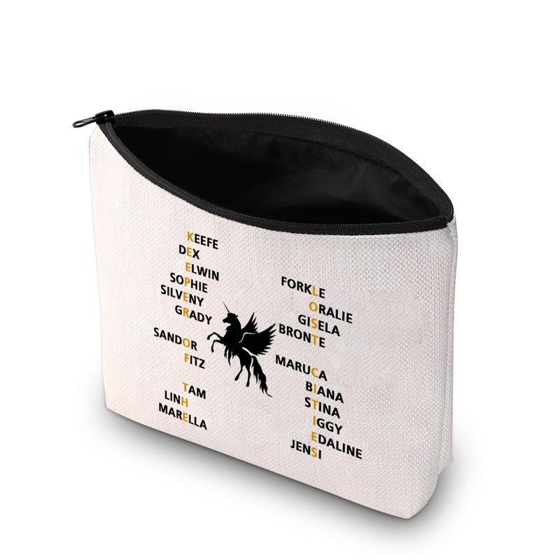 PXTIDY Kotlc Team Foster Kee-fe Inspired Book Gift Cosmetic Bag,