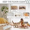12Pack Microfiber Flat Mop Pads Compatible with JOYMOOP, Libman, Oshang