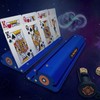 Expandable Playing Card Holder 2-Pack, Royal Blue