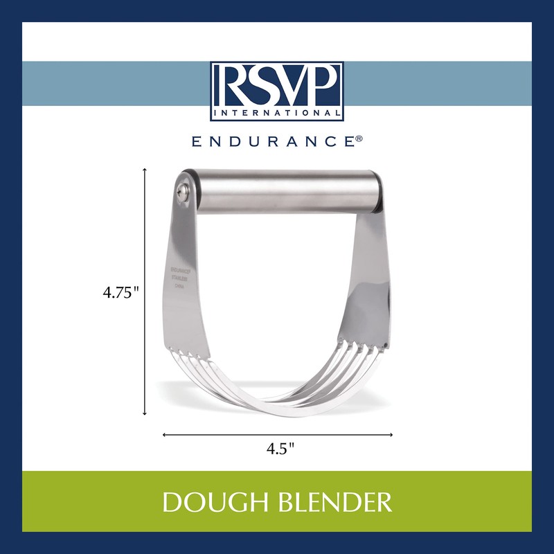 RSVP International Endurance Kitchen Collection, Pastry Baking Accessories, Pastry Blender,