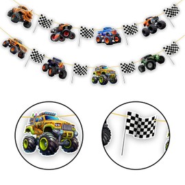 Seyal® Monster Truk Garland Decoration
