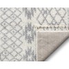 Well Woven Doza Beige Moroccan Shag Diamond Medallion Pattern Runner