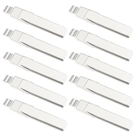 ECSiNG Pack of 10 Flip Remote Control Key Blade Car Key Blank HU66 / HAA Replacement Emergency Insert Key Blade Compatible with Car Smart Keyless Entry Remote Control Key