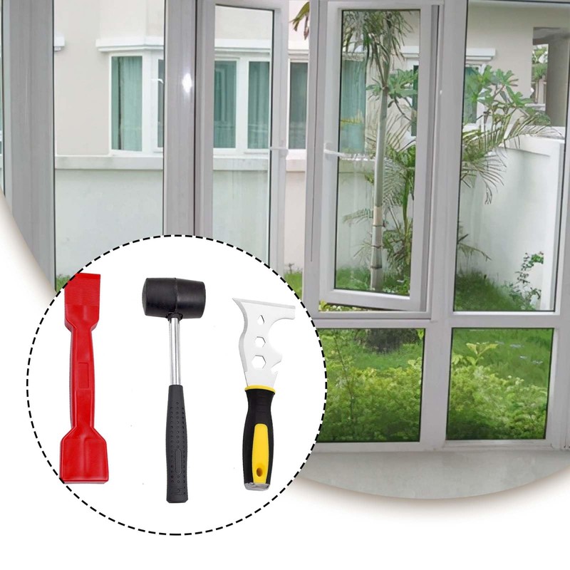 Wjelet Glazing Tools Bundle, 13 in 1 Window Fitting Tools