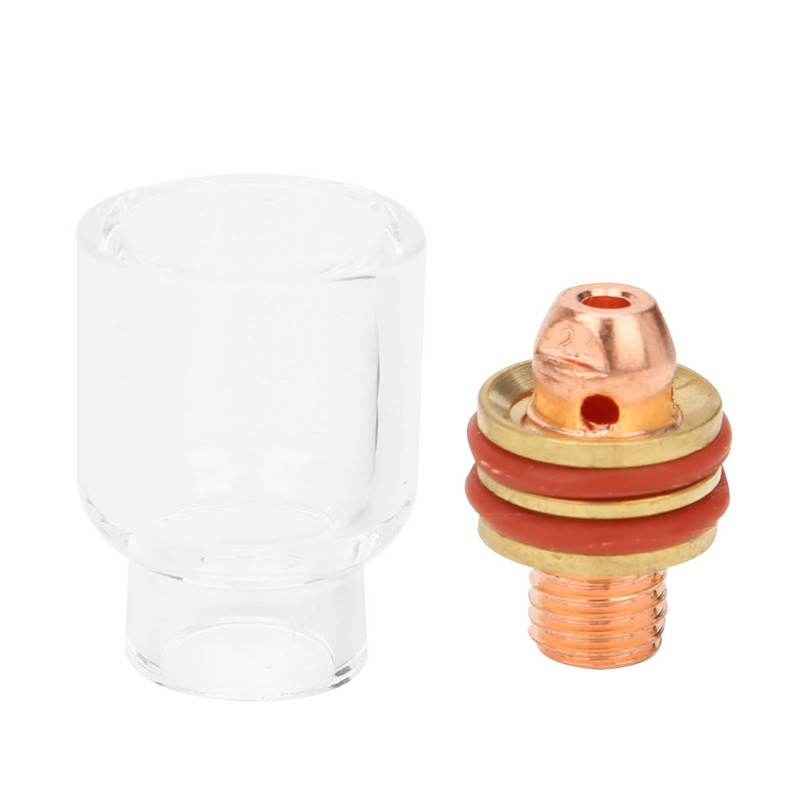 TIG-9/20 Welding Torch Gas Lens Collet Glass Cup Kit for