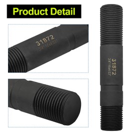 31872 Slug-Splitter Knockout Draw Stud Compatible with Greenlee Hydraulic Drivers 7804 and 7904，Hydraulic Drivers 3/4 by 4-1/8-Inch